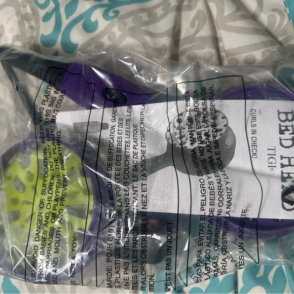 BedHead Purple and Yellow Diffuser Hair Dryer- BRAND NEW IN BOX - Picture 5 of 5